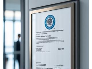 ISO 9001 국제 품질 관리 시스템 인증