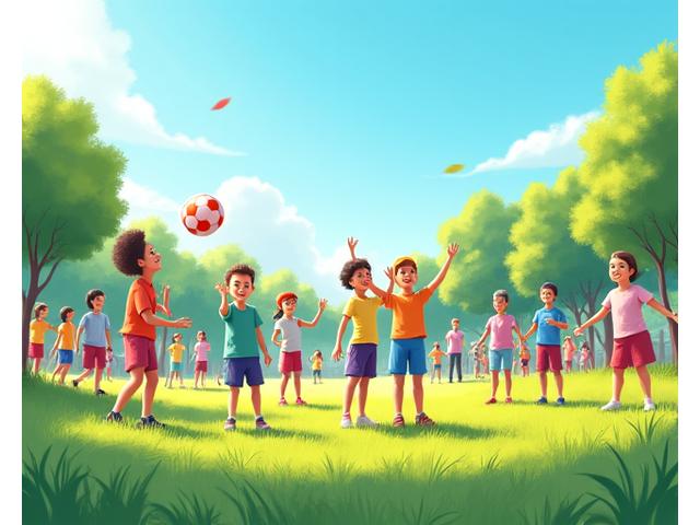 다양한 연령대의 지역 주민들이 참여하는 야외 생활체육 축제
